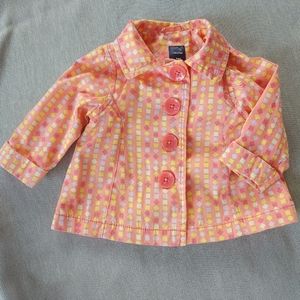 Light Peach Rain Coat